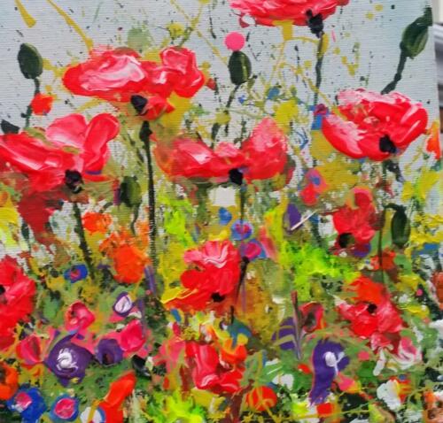 Poppin' poppies by Fiona Roche